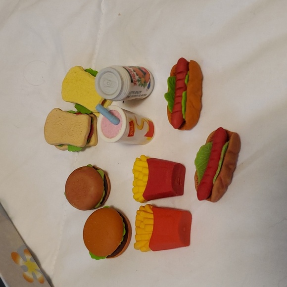 Fast food erasers - Picture 2 of 3